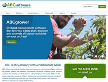 Tablet Screenshot of abcsoftware.co.nz